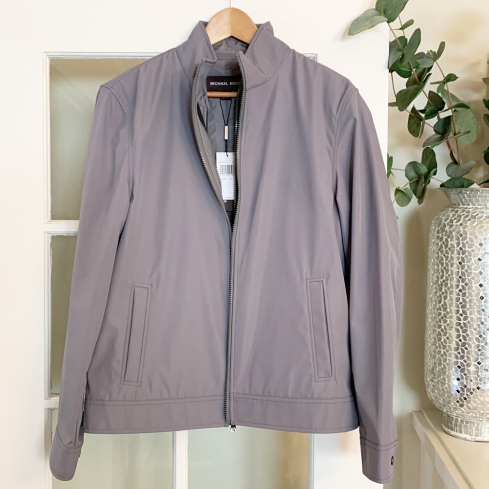 NWT - Michael Kors Men’s Gray Vest & Jacket (Size M)